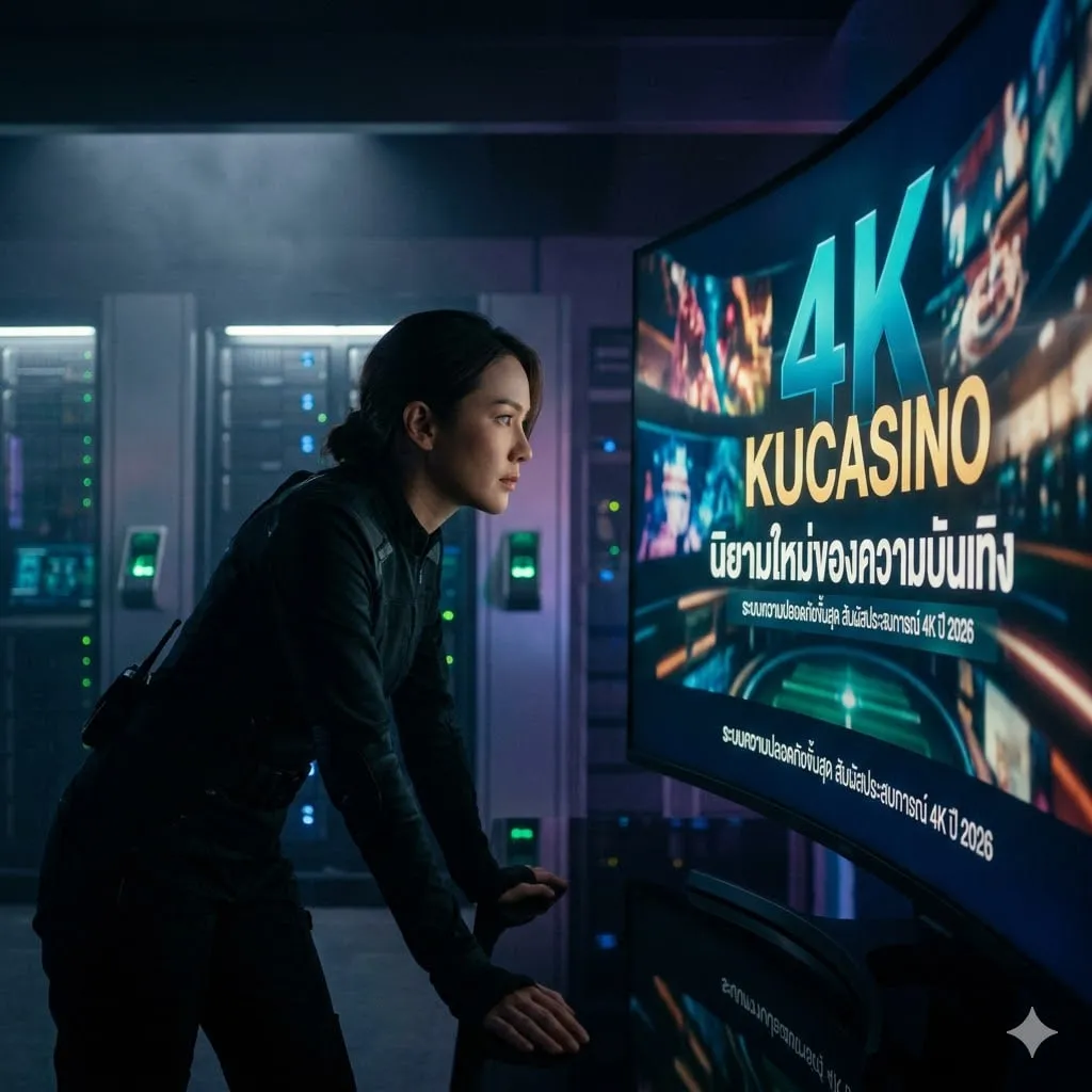 นิยามใหม่ของความบันเทิงปี 2026: สัมผัสประสบการณ์ 4K และระบบความปลอดภัยขั้นสุดกับ KUCASINO